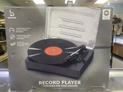 Bass Jaxx Turntable Vinyl Record Player Analogue Series  • $24.99