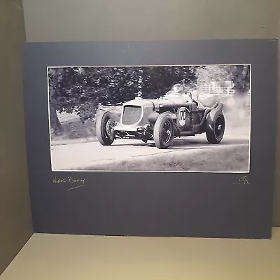 Vintage Napier Bentley 550 Bhp 24L Fathers Day Gift EXTRA Large Race Car Photo • £39.99