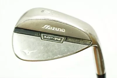 Mizuno Mp T4 Black Nickel 56-10 Sand Wedge Stiff Kbs Steel 0788952 Righty C24 • $39.96