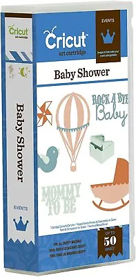 Cricut Events  Baby Shower  Cartridge - BRAND NEW  SEALED  • $27.19