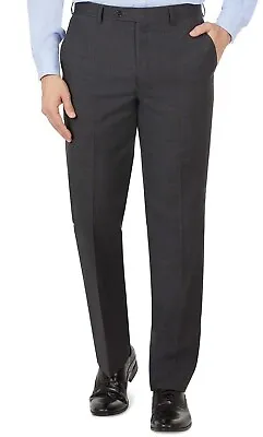 Ralph Lauren Mens Dress Pants 40x34 Gray Blue Plaid UltraFlex Classic Fit NWT • $29.99