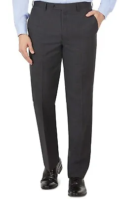 Ralph Lauren Mens Dress Pants 42x32 Gray Blue Plaid UltraFlex Classic Fit NWT • $29.99