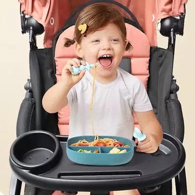 Cup Holder Stroller Accessory Cart Pram Snack Tray Baby Stroller Dinner Table • $28.24