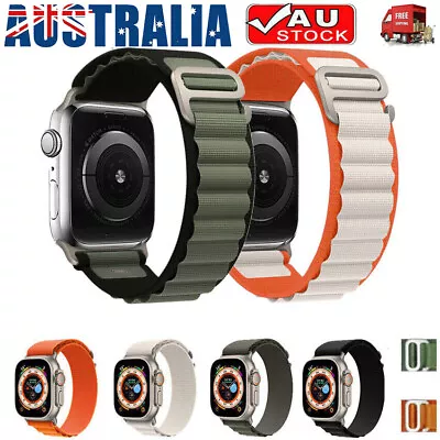 $7.62 • Buy Alpine Loop Sport Strap Band For Apple Watch Ultra 49mm Series 8 7 6 5 4 3 2 SE
