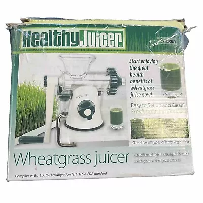 LEXEN Healthy Juicer Wheat Grass Micro Greens Leafy Vegetables Open Box • $29.24