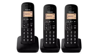 Panasonic KX-TGB613EB DECT Cordless Landline Telephone Nuisance Call Blocker- X3 • £35.99