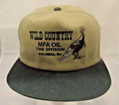 VTG MFA Oil Wild Country Tire Division  Columbia Mo Baseball Hat • $35