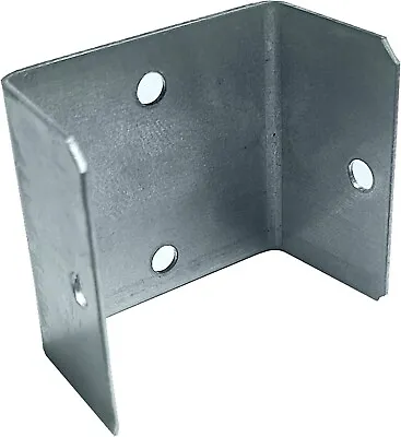 £4.99 • Buy 46mm FENCE PANEL CLIPS POST BRACKETS GALVANISED FENCE DECKING UK MADE