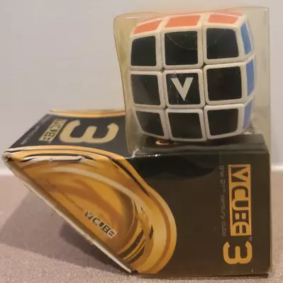$10.98 • Buy V-CUBE 3 White Pillowed 3x3 Multicolor Cube - NEW