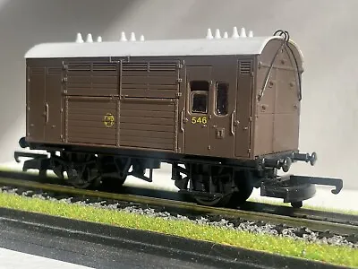 £5 • Buy Lima Model Railways Oo Gauge Great Western Railway Horse Box No.546 Brown Livery