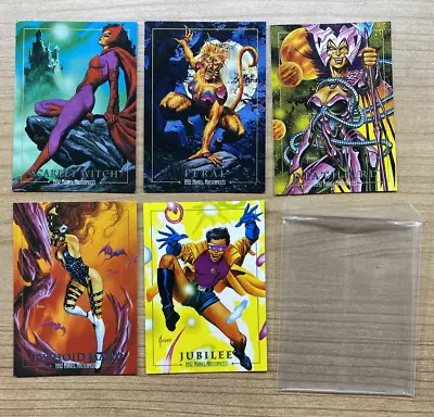 NEW 1992 Marvel Masterpieces Lost Ladies Complete Card Set LM #1-5 Jusko Skybox • $102.50