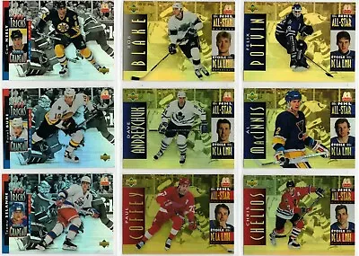 1994-95 McDonald's Upper Deck Hockey You Pick The Card Finish Your Set • $1.25