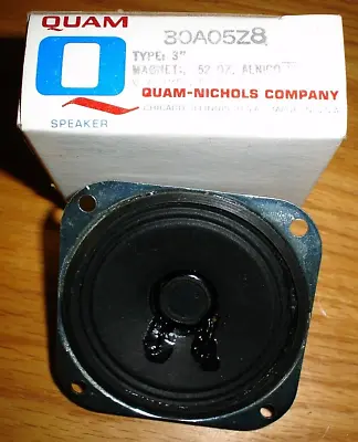 New QUAM 30A05Z8 3  Speaker NOS • $19.99