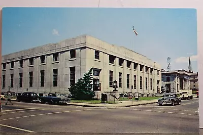 New Hampshire NH Manchester Post Office Postcard Old Vintage Card View Standard • $0.84