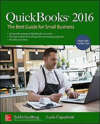 £4.16 • Buy QuickBooks 2016: The Best Guide For Small Bu- 9781259585449, Paperback, Sandberg