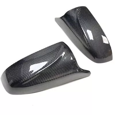 Real Carbon Fiber For BMW X5 E70 X6 E71 M3 Style Car Exterior Side Mirror Cover • $142