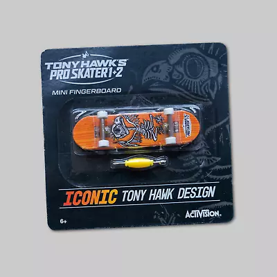 Tony Hawk's Pro Skater 1+2 Promo Fingerboard Activision NEW! • $15