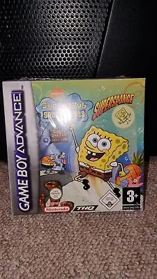 SpongeBob SquarePants: SuperSponge GBA **Brand New Factory Sealed** UK PAL  • £250