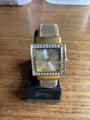 Ladies IEKE Rectangular Shaped SS Bangle Watch W1239/22 • £6