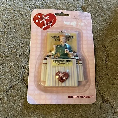 I Love Lucy Does A TV Commercial Vitameatavegamin For Health Ornament New • $13.99