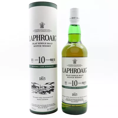 Laphroaig 10 Year Old Cask Strength Batch 011 Single Malt Whisky • $399