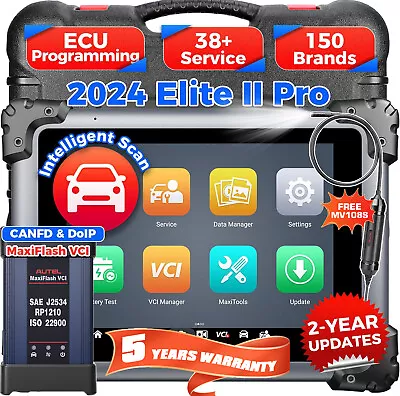 Autel MaxiSys Elite II PRO ULTRA Auto Diagnostic Scanner Programming Key Coding • $2150