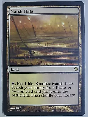 MTG Magic The Gathering Marsh Flats (219/280) Zendikar • $15.99