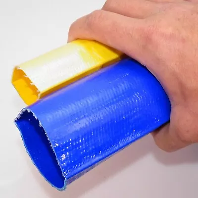 £4.55 • Buy Layflat PVC Water Delivery Hose - Discharge Pipe Pump Lay Flat Irrigation