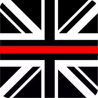 Thin Red Line Union Jack Square Fridge Magnet Fantastic Souvenir • £3.99