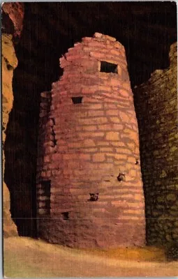 Watch Tower Ancient Ruins Manitou Springs Colorado Vintage Linen Postcard B11 • $6