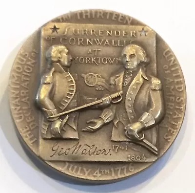 Medallic Art Co. Signers Of The Declaration Of Independence George Walton Medal • $8.95