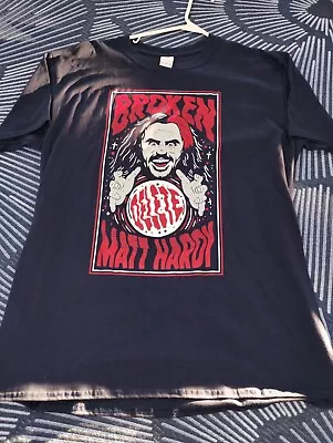 New Matt Hardy XL T-shirt Pro Wrestling Crate Exclusive Broken Blue WWF WWE AEW • $12.99