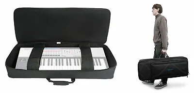 Rockville BEST BAG 49 Padded Rigid Keyboard Gig Bag Case For Novation SL MkII 49 • $64.95