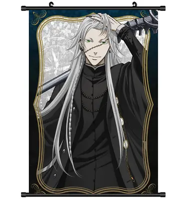 3664 Anime  Black Butler Undertaker Wall Poster Scroll Cosplay • £2.88