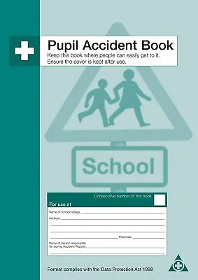 £6.98 • Buy Pupil Accident Books A4 Q3201