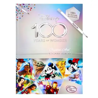 Disney 100 Crystal Art Stickers • £4.99