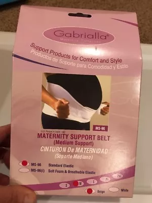 Gabrialla MED Maternity Support Belt Pregnancy Back Pain Relief MS-96 Belly Band • $17.99