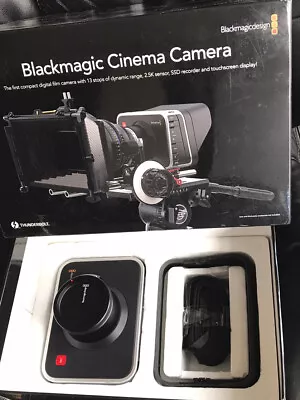 Blackmagic Cinema Camera EF BMCC 2.5k Raw Canon EF Mount With Resolve USB • £790