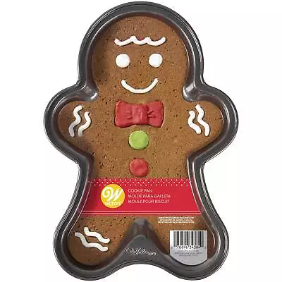 $13.95 • Buy Wilton Gingerbread Boy Cookie Pan, Non Stick, 2105-4384