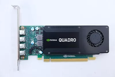 PNY NVIDIA Quadro K1200 4GB GDDR5 Workstation Graphics Card PCIe 2.0 X16 • $45