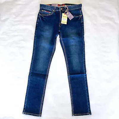 Tommy Hilfiger Stretch Reebel Men's Denim Pants Washed Blue - Style 2JFT-005A • $34.99