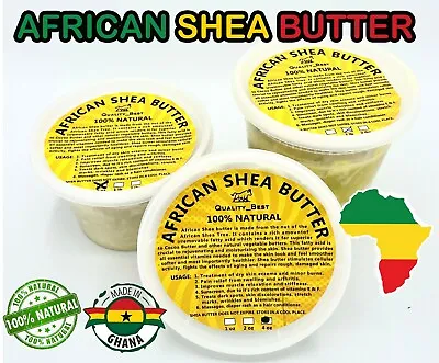 £21.42 • Buy 5lbs Raw African Shea Butter 100% Pure Organic Unrefined Natural Bulk Wholesale!