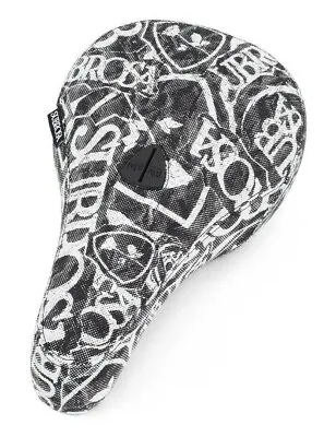 Subrosa Thrashed Pivotal Bmx Bike Seat Kink Cult Shadow Rant Black White New • $35.99