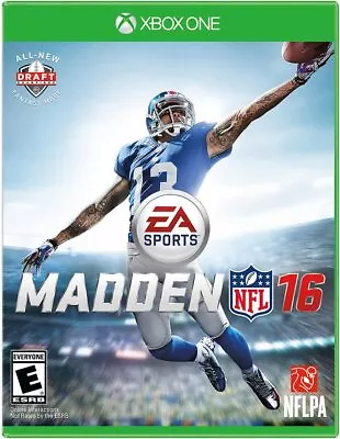 Madden NFL 16 XBOX ONE New SEALED In Stock FAST POST • $19