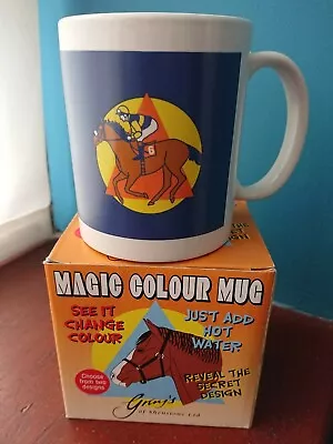 Dressage Horse Racing Horses Mug Magic Colour Mug Novelty Mug Colour Change Mug • £0.99