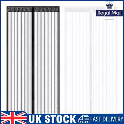 Magic Curtain Door Mesh Magnetic Fastening Mosquito Fly Bug Insect Net Screen  • £4.89