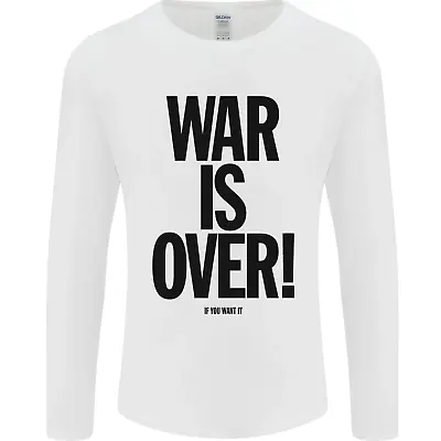 War Is Over If You Want It John Lennon Mens Long Sleeve T-Shirt • £11.49