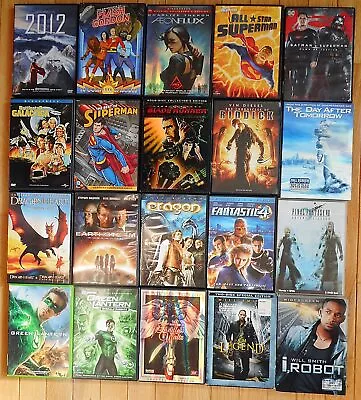 DVD Sci-Fi And Fantasy Movies On DVD - Pick And Choose Your Favorites!  • $1.59