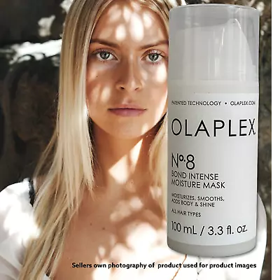 OLAPLEX NO.8 BOND INTENSE MOISTURE MASK- 100ml / 3.3 Fl.oz. FREE SHIPPING • $60.45