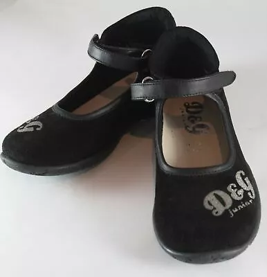 D&G Junior SIZE 11C Girls Kids Shoes Brand New Italian Size 29 • $149.95